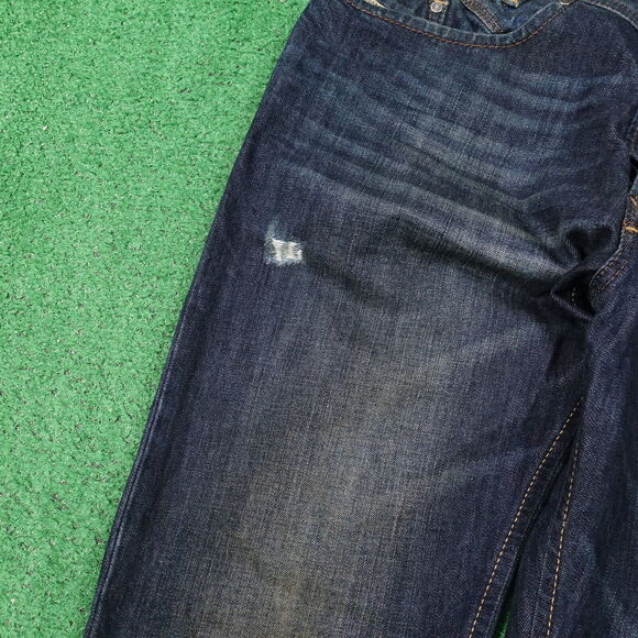 DIESEL INDUSTRY IAKOP SLIM TAPERED DARK WASH DENIM JEANS MENS SZ 32X32 - Picture 6 of 10